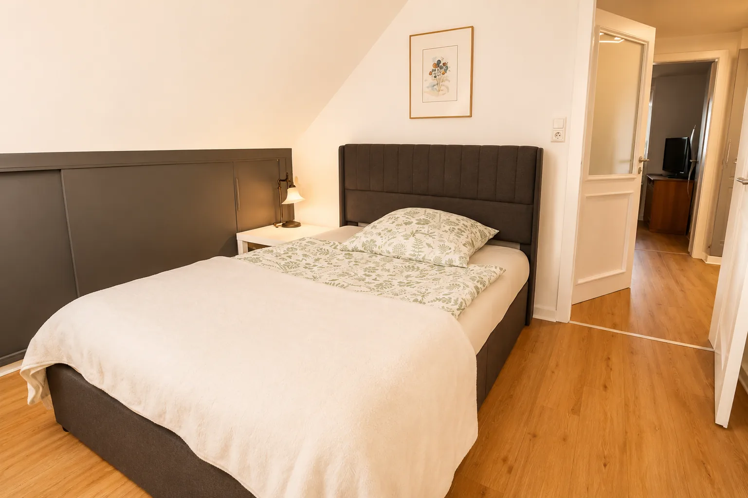 Zweites Schlafzimmer der Ferienwohnung Horn Remscheid